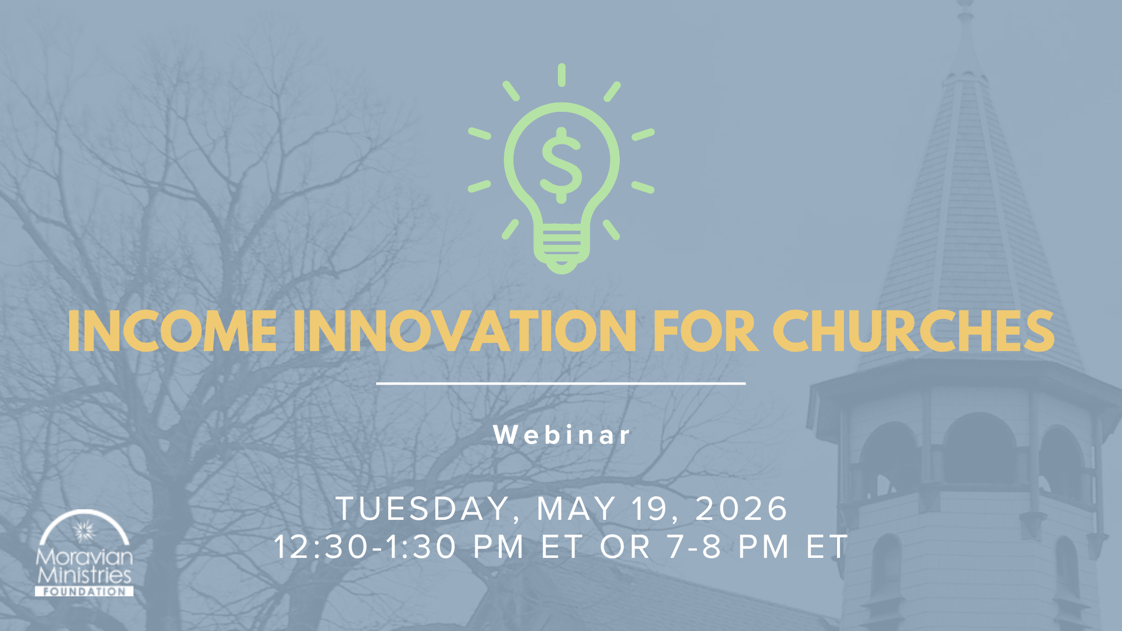 Income Innovation for Churches Webinar